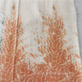 สต็อก LotViscose ดอกไม้ Poplin Rayon Printed Fabric